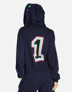 Clearance #1 Love Rainbow Lip Hoodie In | Lachelle By Women Hoodies