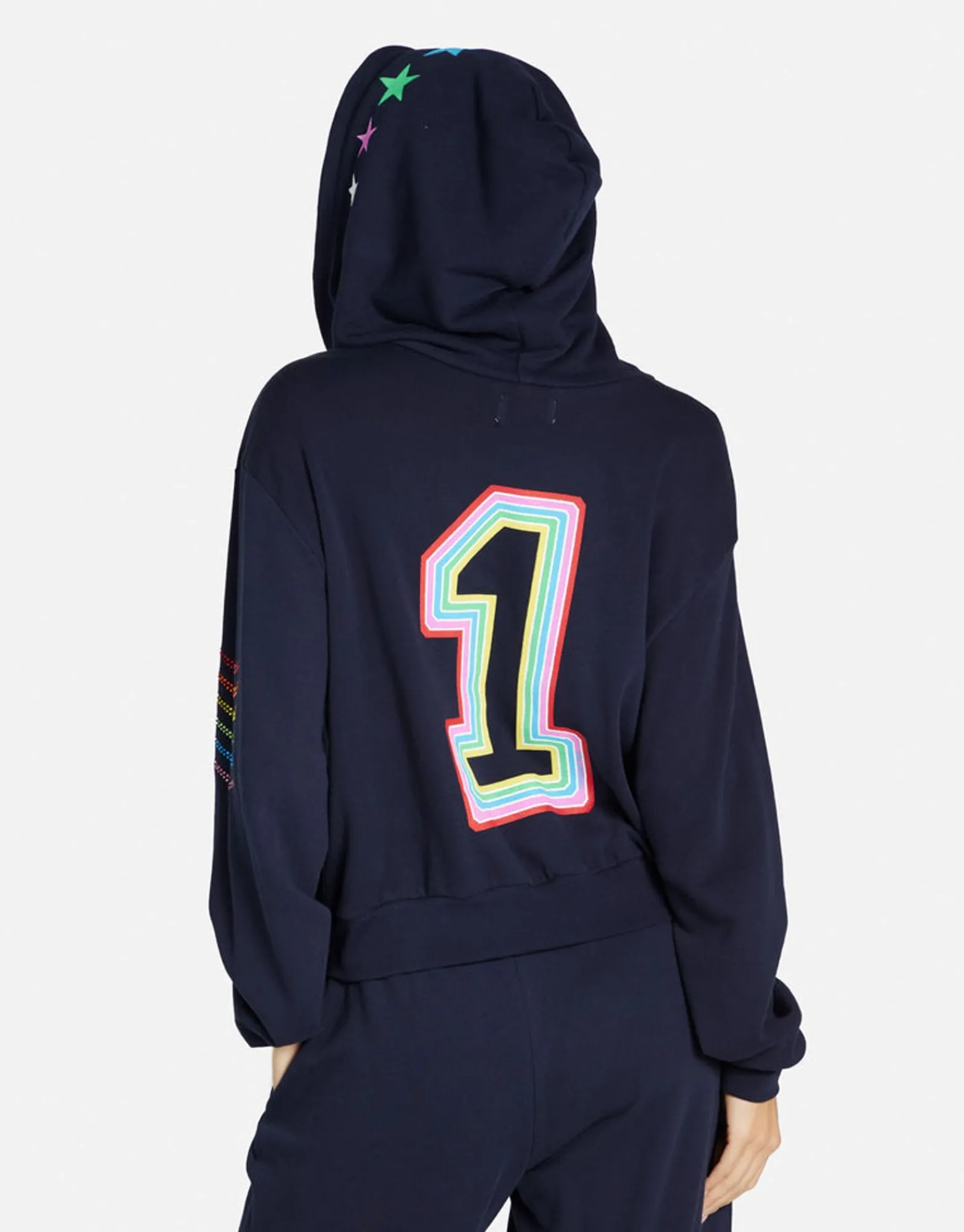 Clearance #1 Love Rainbow Lip Hoodie In | Lachelle By Women Hoodies