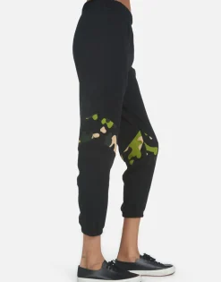 Cheap Abra Camo Lip Women Crop Sweatpants
