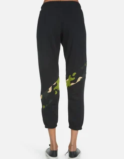 Cheap Abra Camo Lip Women Crop Sweatpants