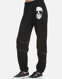 Best Sale Abra Cool Skull Women Long Sweatpants