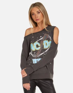 Online Acdc 1978 Tour Vintage Concert Top | Joanna By Women Long Sleeve