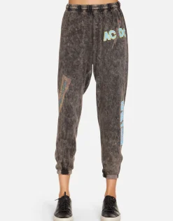 Best Acdc 1978 Tour Women'S Crop Sweatpants | Alana By Women Crop Sweatpants
