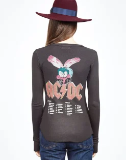 Best Sale Acdc Bug L/S Fitted Thermal W/ Thumbholes | Mckinley Women Long Sleeve