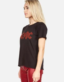 Fashion Acdc Money Talks S/S Vintage Tee | Croft By Women Short Sleeve