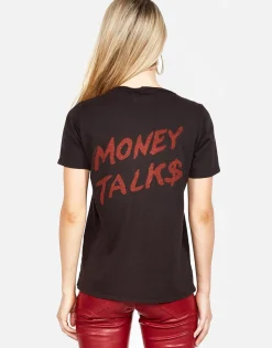 Fashion Acdc Money Talks S/S Vintage Tee | Croft By Women Short Sleeve