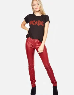 Fashion Acdc Money Talks S/S Vintage Tee | Croft By Women Short Sleeve