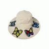 Clearance Adina- Bucket Hat W/ Butterfly Patches Hats