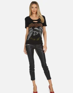 Store Aerosmith Back In The Saddle Vintage Tee | Myra X By Women Short Sleeve