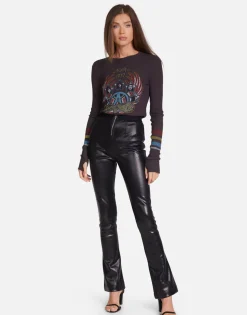 Flash Sale Aerosmith Tour 1977 Fitted Thermal | Mckinley By Women Long Sleeve