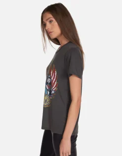 Best Aerosmith Tour Boyfriend Tee In | Wolf By Women Short Sleeve