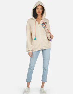 Cheap Aisha Peace Love Camel Women Hoodies