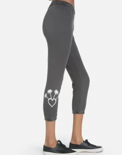 Hot Alana 90210 Women Crop Sweatpants