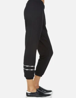 Flash Sale Alana Bone Diamond Women Crop Sweatpants