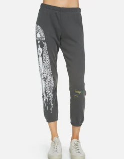Discount Alana Hippie Girl Women Crop Sweatpants