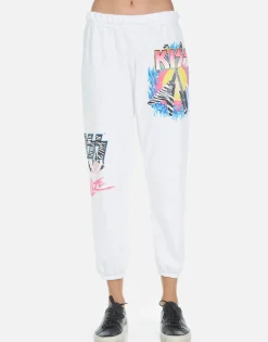New Alana Kiss Animalize Women Crop Sweatpants