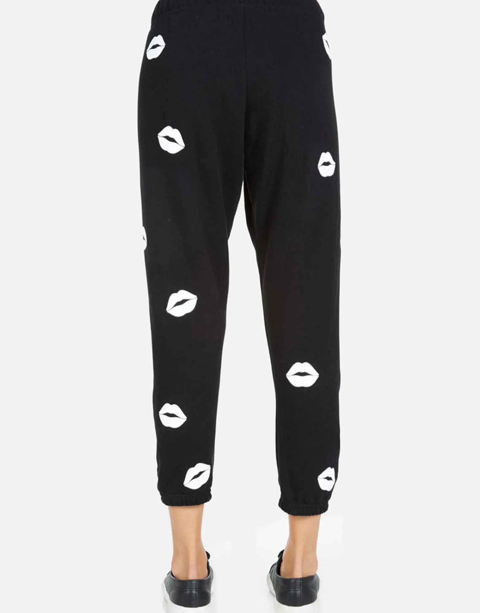 Hot Alana Mini Kisses Women Crop Sweatpants