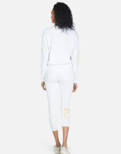 Cheap Alana Peace Love Camel Women Crop Sweatpants