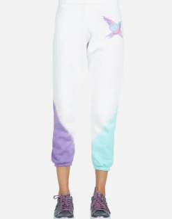 Clearance Alana Pretty Hummingbird Women Crop Sweatpants