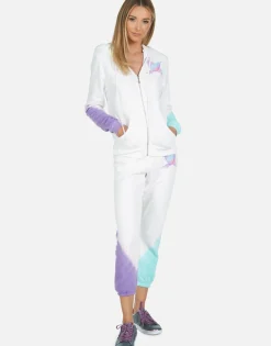 Clearance Alana Pretty Hummingbird Women Crop Sweatpants