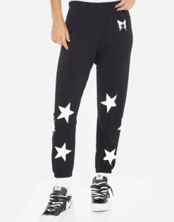 Sale Alana Rock Star Butterfly Women Crop Sweatpants