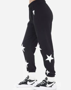 Sale Alana Rock Star Butterfly Women Crop Sweatpants