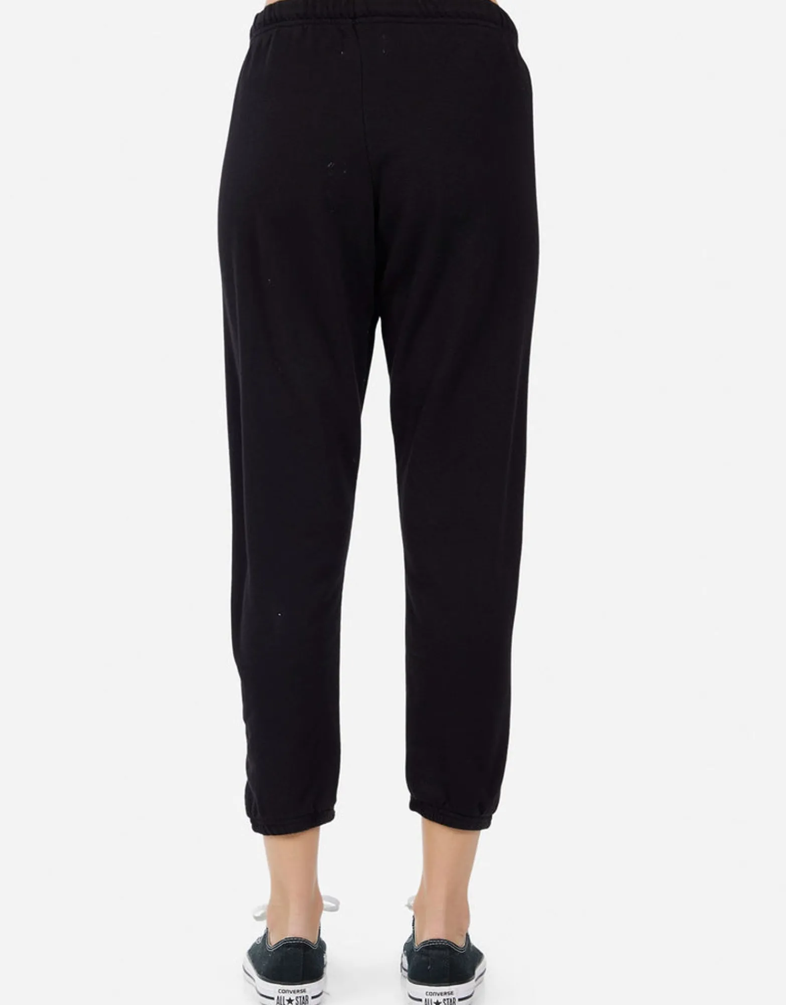 Cheap Alana Splatter Kiss Women Crop Sweatpants