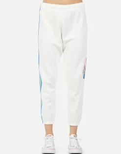 Fashion Alana Stripe Peace Women Long Sweatpants