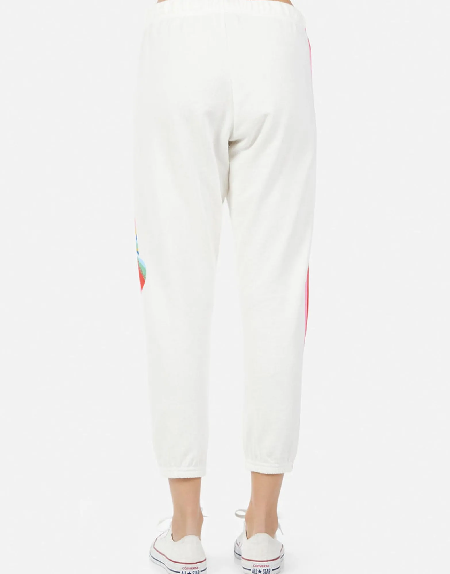 Fashion Alana Stripe Peace Women Long Sweatpants