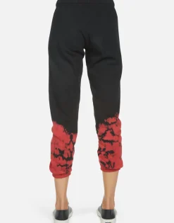 Hot Alana Tiger Tongue Women Crop Sweatpants