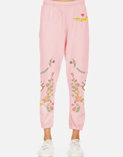 Discount Alana X Floral Eye Love Women Crop Sweatpants