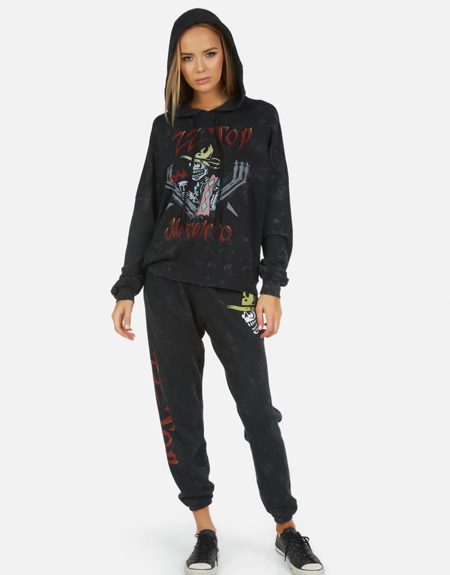 Cheap Alana Zz Top Women Crop Sweatpants