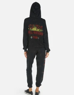 Cheap Alana Zz Top Women Crop Sweatpants
