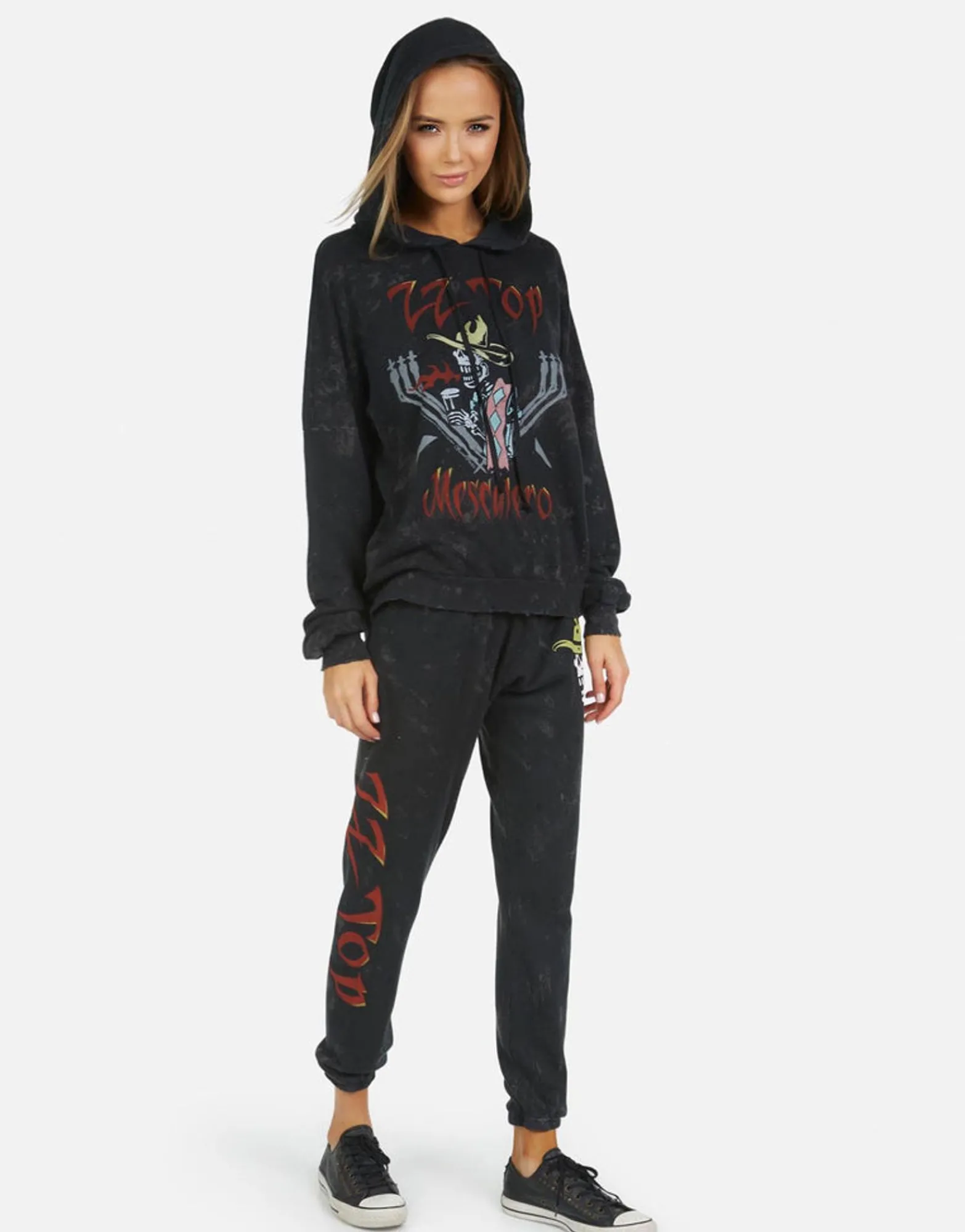 Cheap Alana Zz Top Women Crop Sweatpants