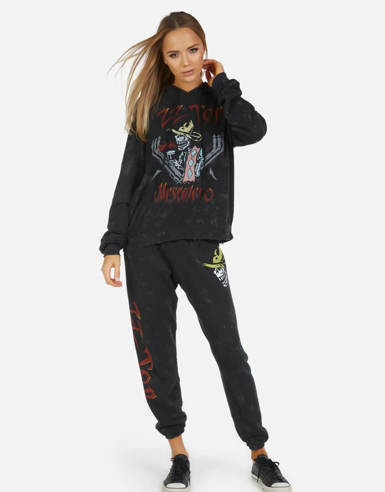 Cheap Alana Zz Top Women Crop Sweatpants