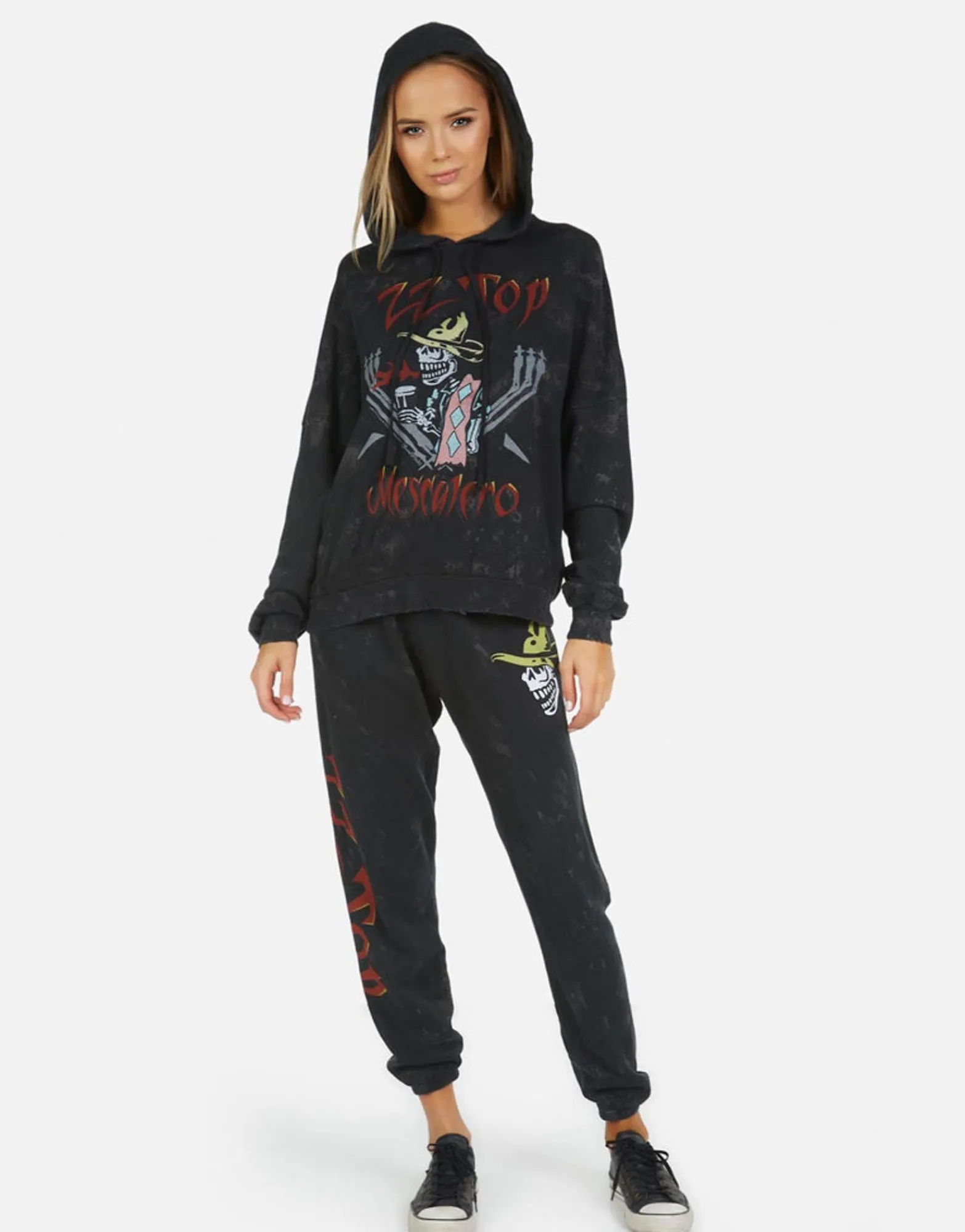Cheap Alana Zz Top Women Crop Sweatpants