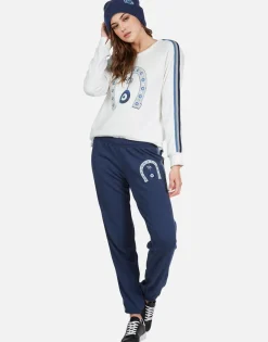 Discount Alessia Lucky Eye Horseshoe Sweatpant | Gia By Women Long Sweatpants