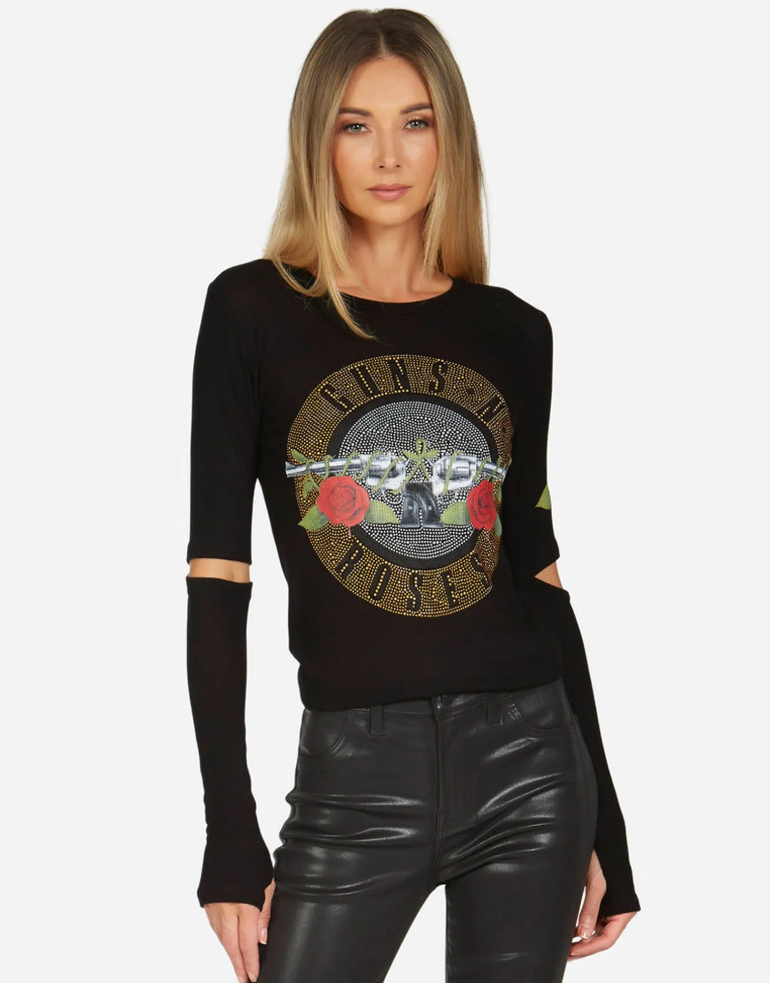 Fashion Amora Guns N' Roses Women Long Sleeve