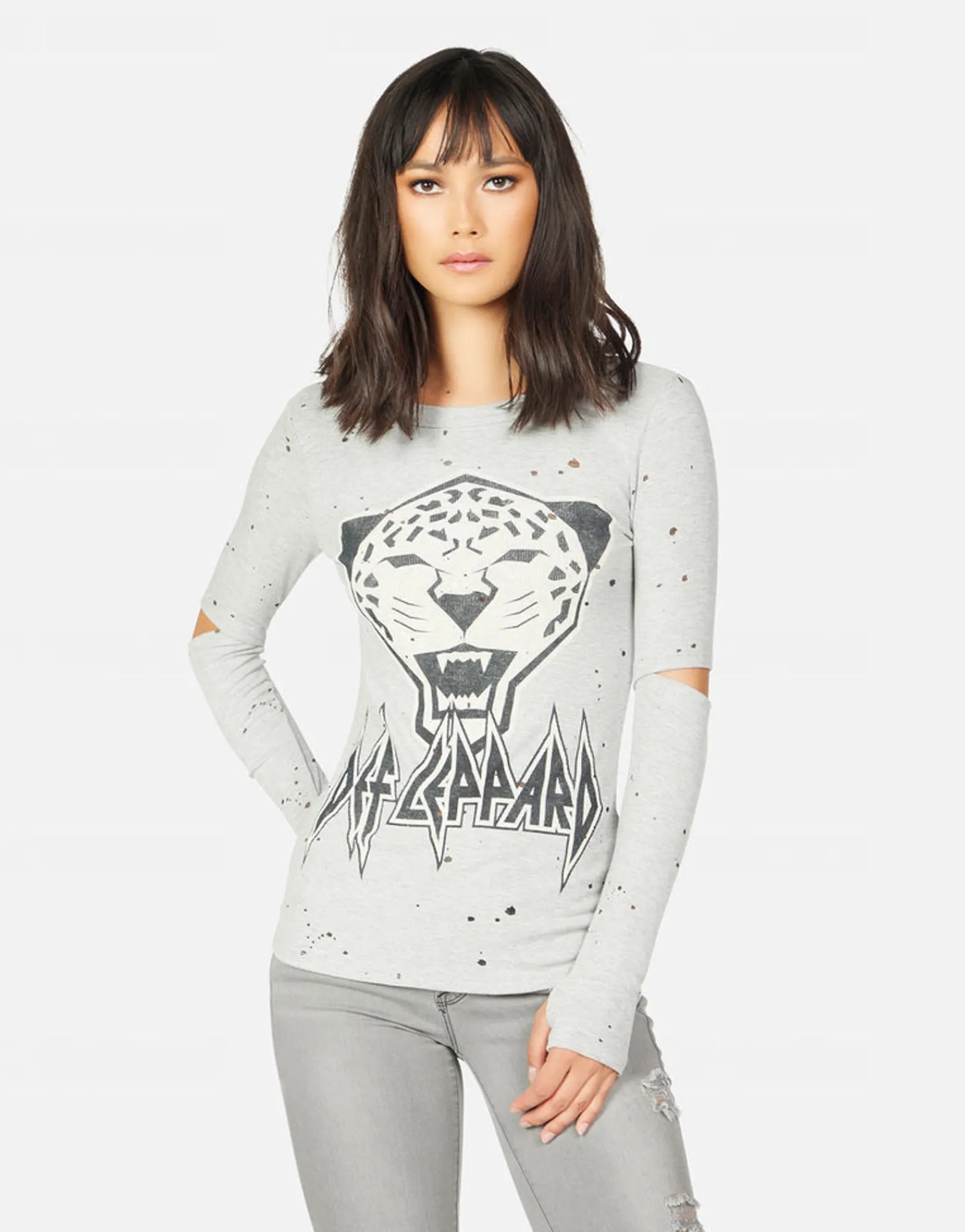 Online Amora Tiger Def Leppard Women Long Sleeve