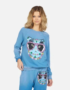 Hot Anela Diamond Cat Women Long Sleeve