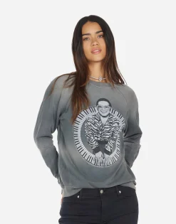 New Anela Elton John Piano Women Sweaters & Knits