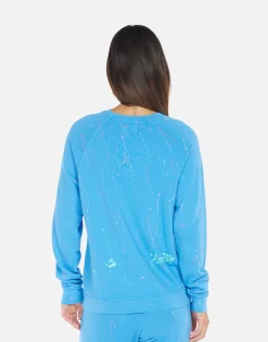 Flash Sale Anela Splatter Heart Women Long Sleeve