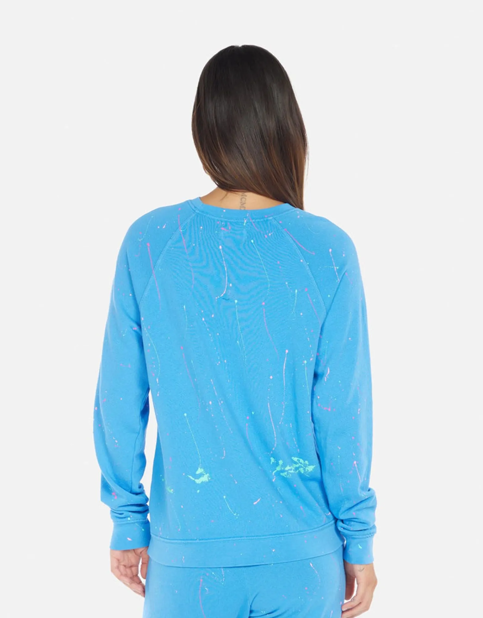 Flash Sale Anela Splatter Heart Women Long Sleeve