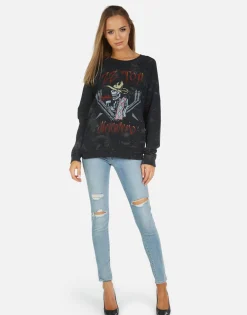 Discount Anela Zz Top Women Long Sleeve