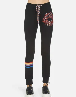 Shop Angelina Bracelet Lip Women Long Sweatpants