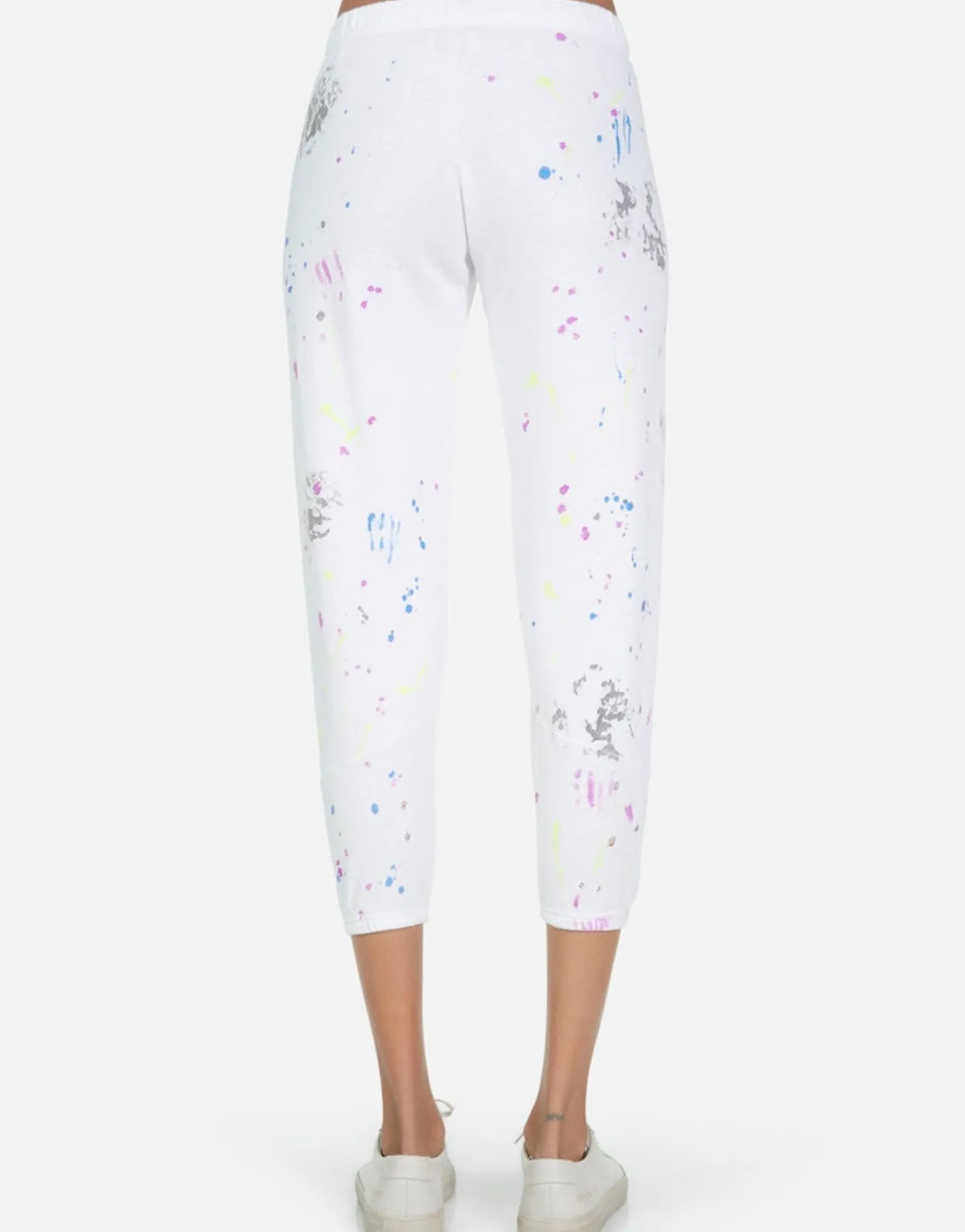 Shop Annabelle Peace Teddy Women Crop Sweatpants