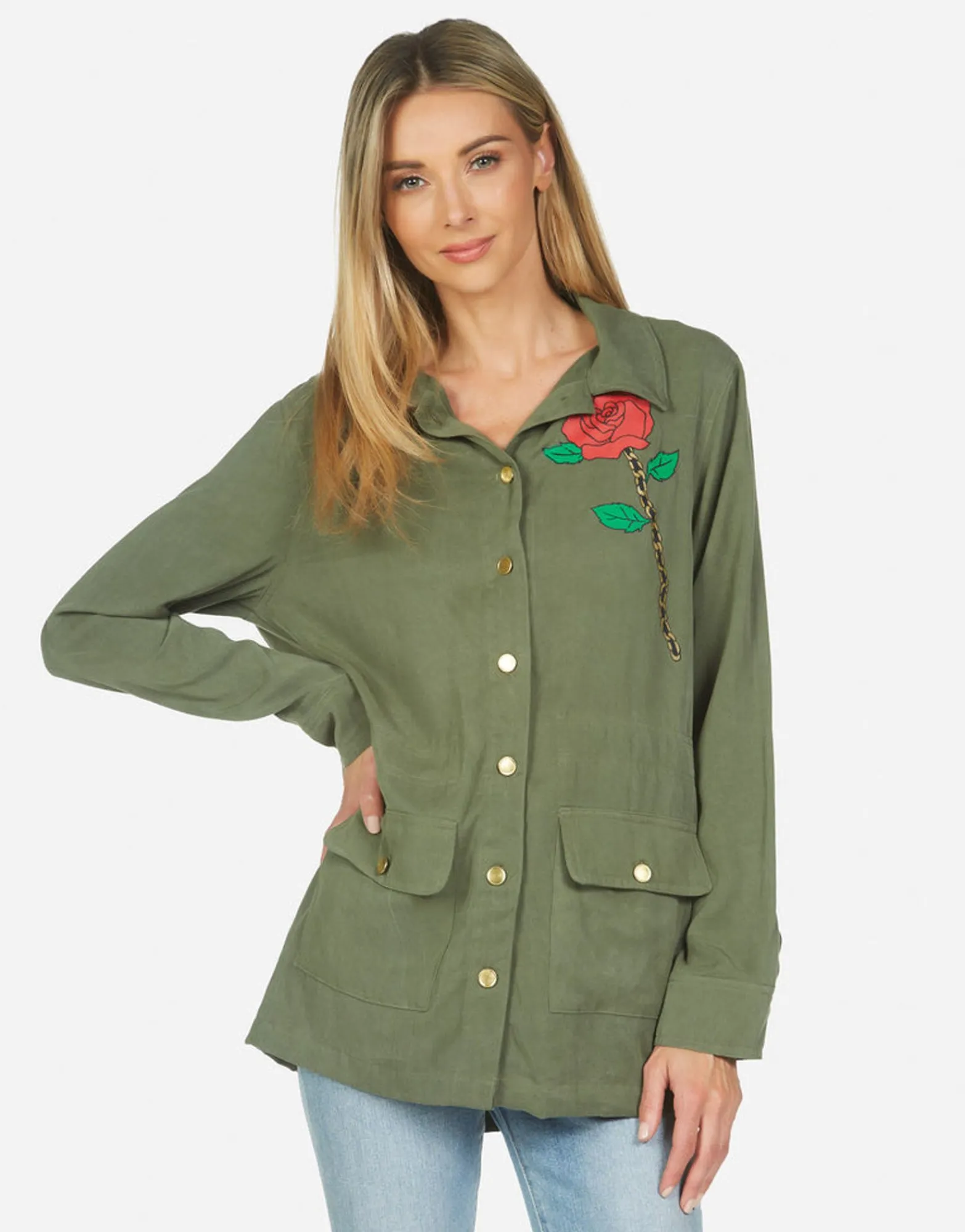 New Ashanti Chain Roses Women Jackets