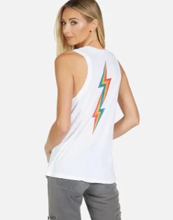Best Ashlin Electric Skull Women Tanks