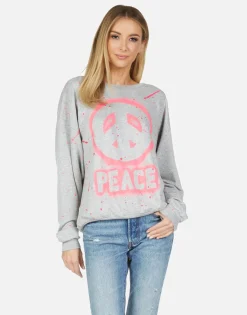 Store Babbs Airbrush Peace Women Long Sleeve