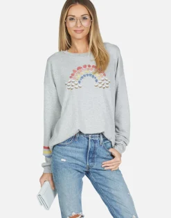 Clearance Babbs Fruit Rainbow Women Long Sleeve